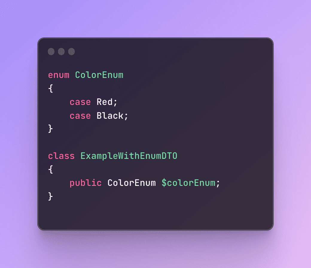 Поддержка enum из PHP 8.1+